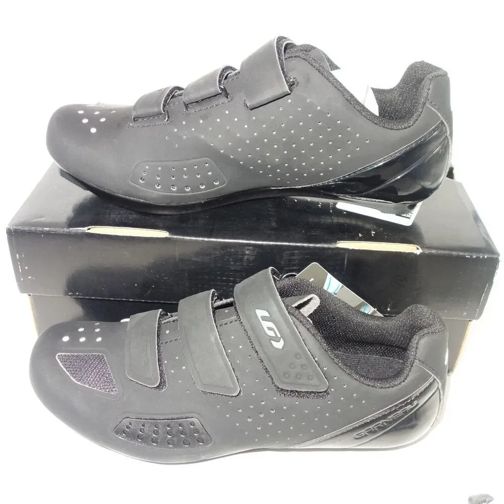 NEW Louis Garneau Chrome II 2 Men's Cycling Road Bike Shoes Black Size 39